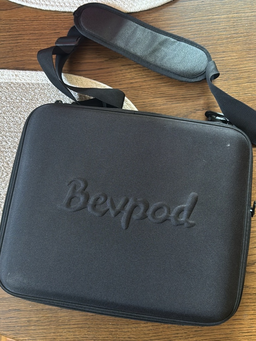 bevpod drink carry with cooler pack - black Carry Case w